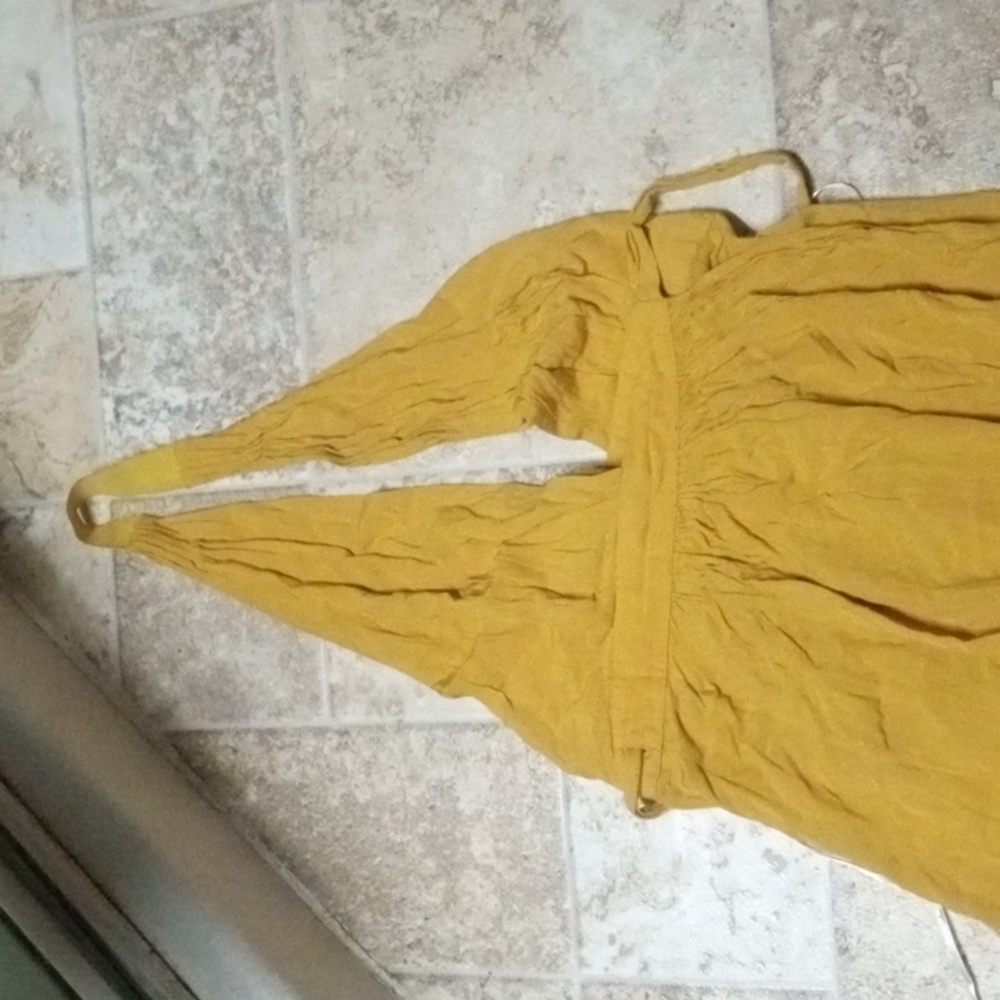 Halter style wrap maxi dress